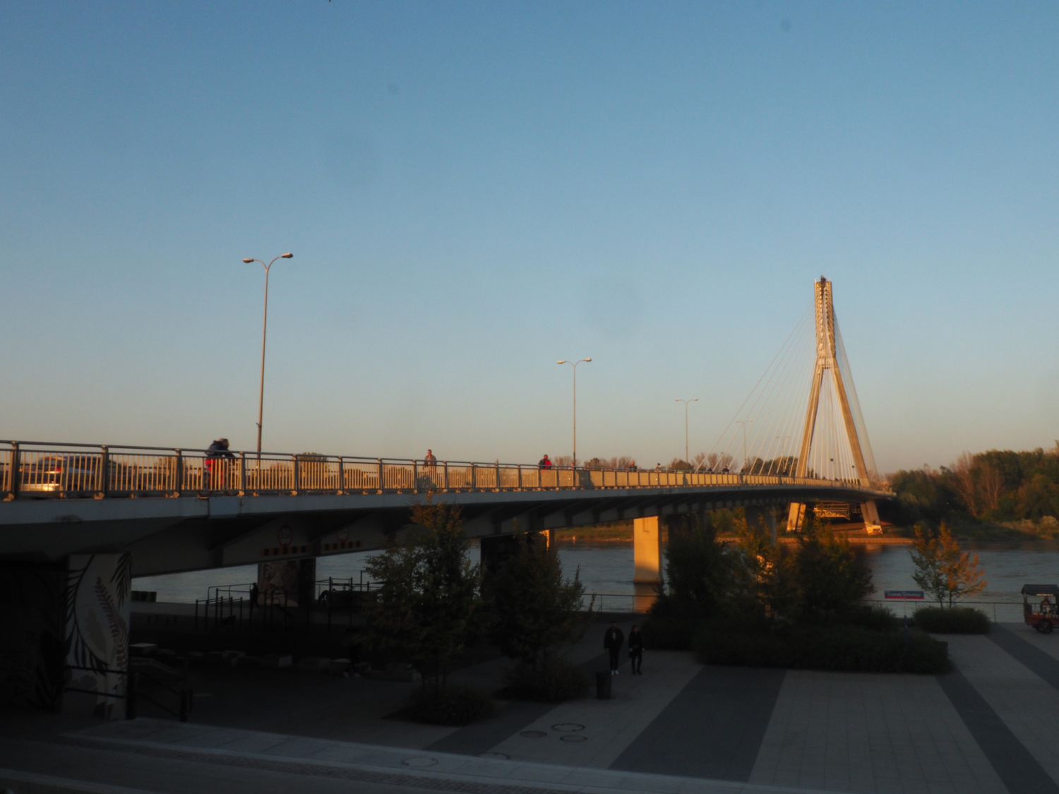 Zdjęcie architektury budynku Most Świętokrzyski